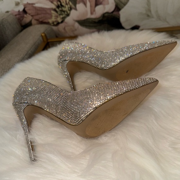 Steve Madden sparkly pointed toe heels - Picture 2 of 5